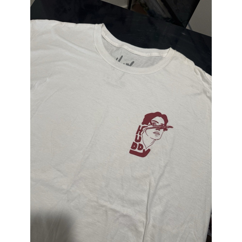 Huddy Skateboard Sk8 White Face Graphic T-shirt, 2X Tee NWT #613